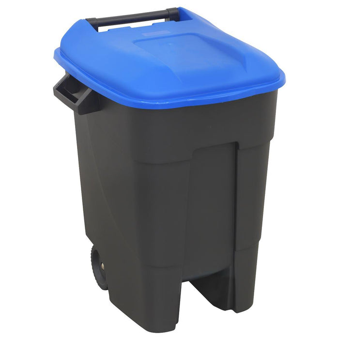 Sealey Refuse/Wheelie Bin 100L Blue BM100B Sealey - Town Tools 