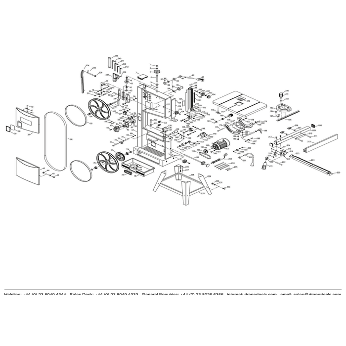 Draper Upper Cover Assembly YBS305-37A