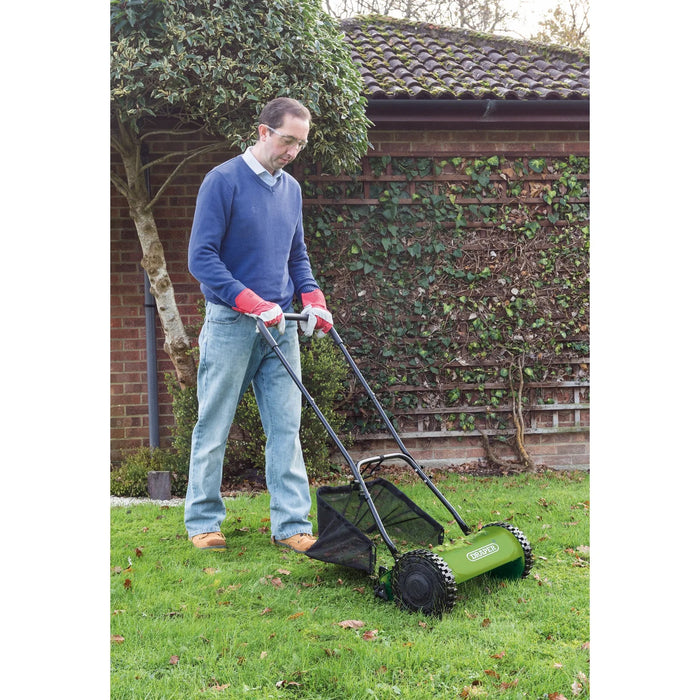 Draper Hand Push Lawn Mower, 380mm - GLM38