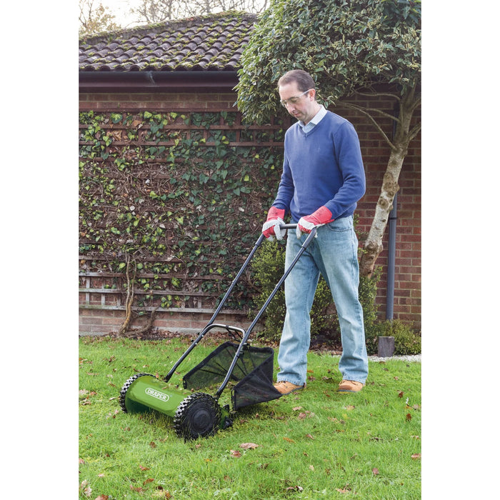 Draper Hand Push Lawn Mower, 380mm - GLM38