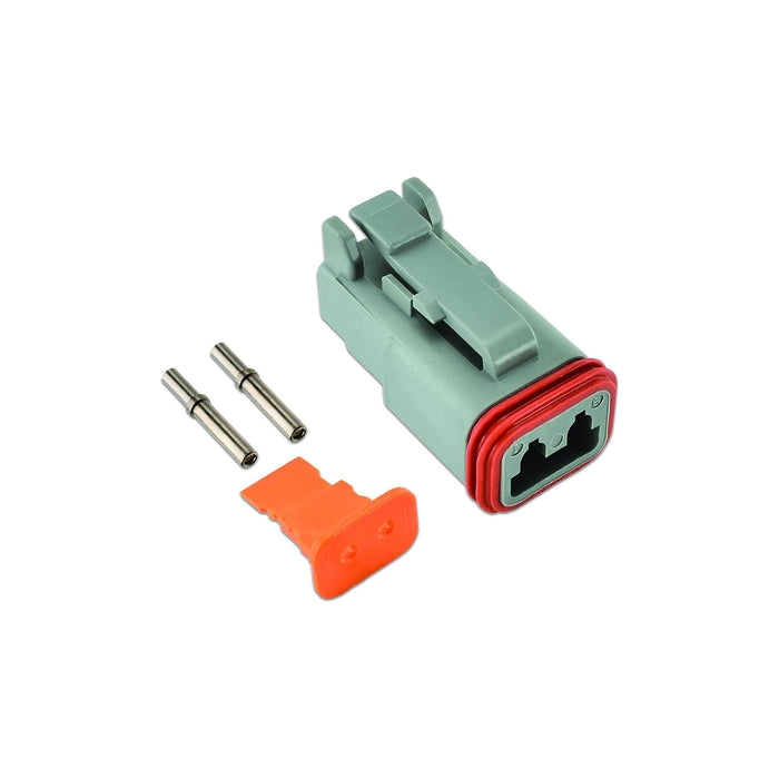 Connect Deutsch 2 Pin Plug Connector Kit 4pc 37498 Tool Connection - Town Tools 