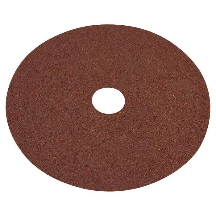 Sealey Fibre Backed Disc115mm 40Grit Pack of 25 WSD4540 Sealey - Town Tools 