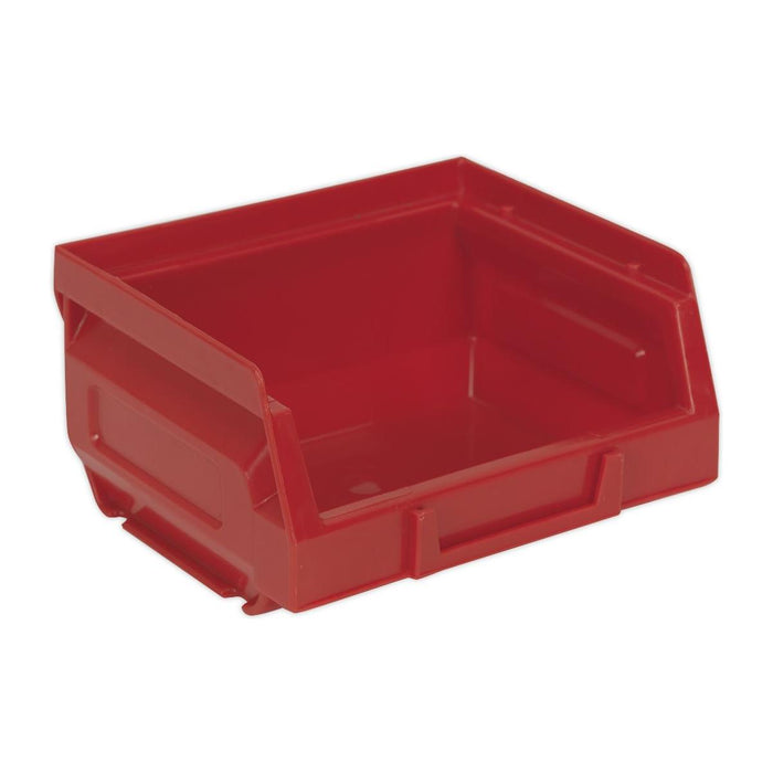 Sealey Plastic Storage Bin 105 x 85 x 55mm Red Pack of 24 TPS124R Sealey - Town Tools 