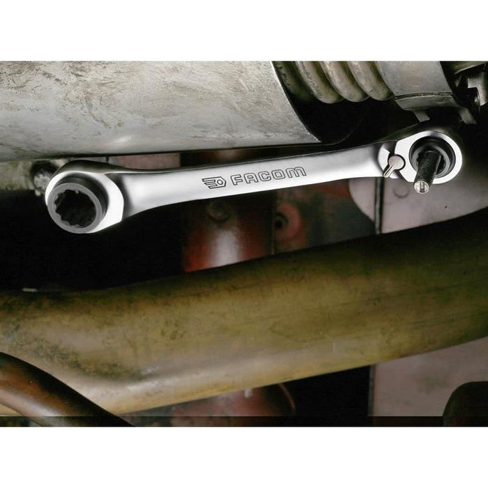 Facom Quatro Ratcheting Spanner Set, 2 Piece Facom - Town Tools