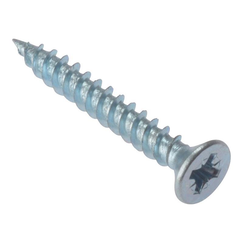 Forgefix General Purpose Pozi Compatible Screw CSK TT ZP 3/4in x 7 Box 200 ForgeFix - Town Tools