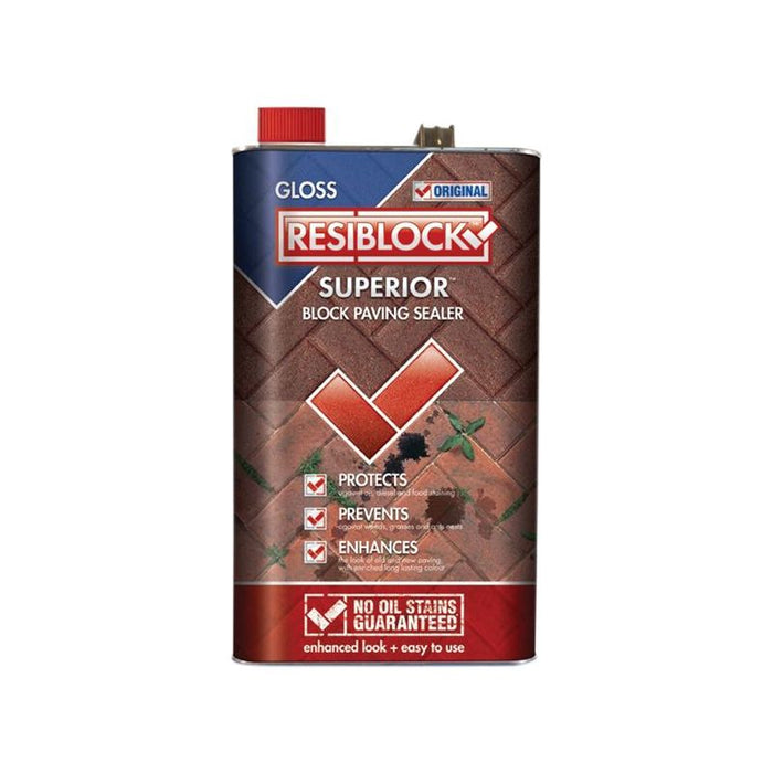 Everbuild Sika Resiblock Superior Original Natural 5 litre Everbuild Sika - Town Tools
