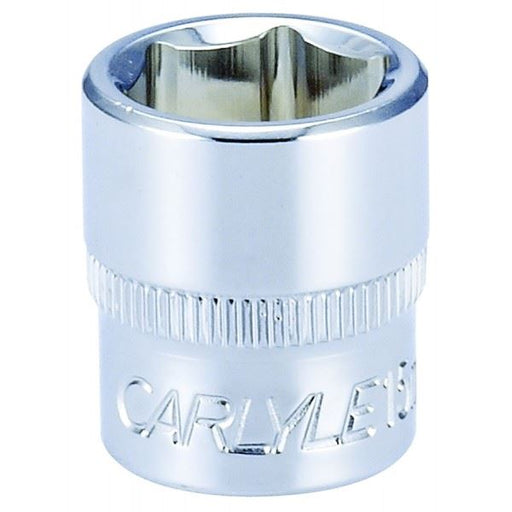 Carlyle Tools Socket - Shallow - Metric Standard - 1/4In. Dr - 15 mm - image 1