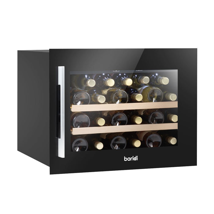 Baridi 28 Bottle Wine Fridge & Cooler 60cm DH205