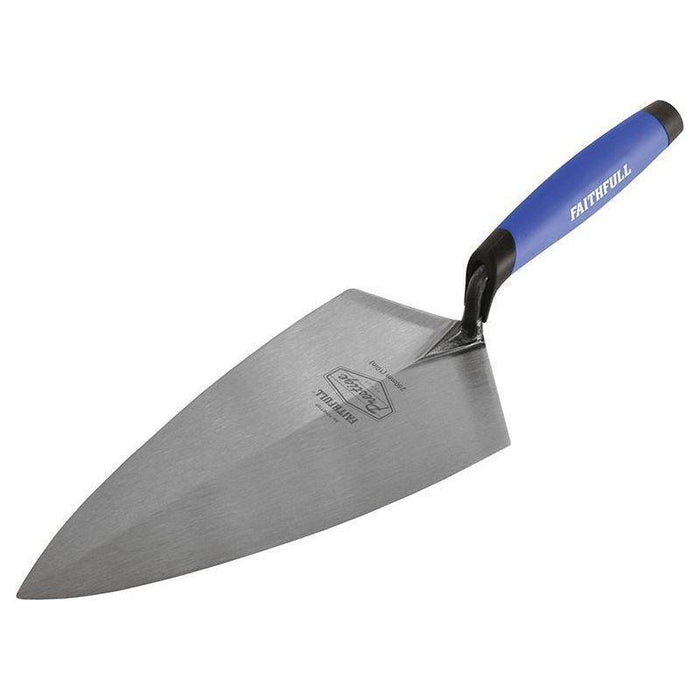 Faithfull Prestige Philadelphia Pattern Brick Trowel 250mm (10in) Faithfull - Town Tools
