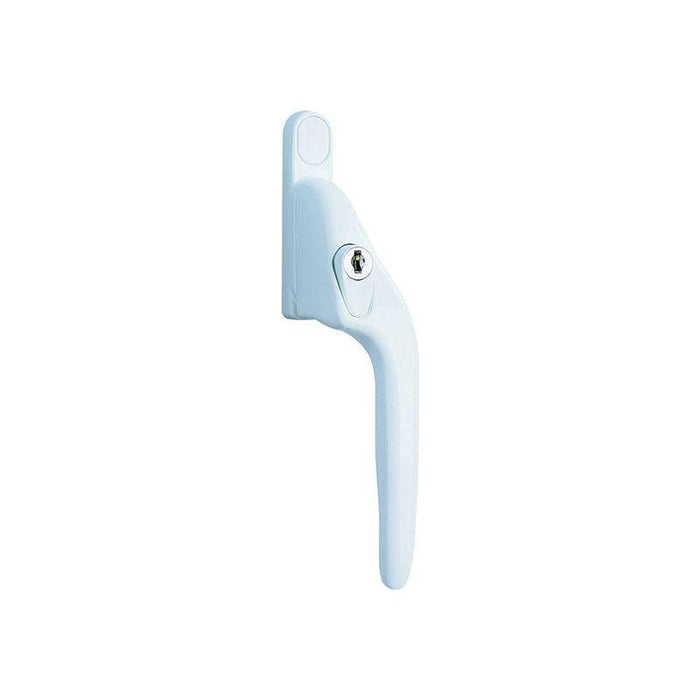 Yale Locks White Offset Locking PVCu Window Handle Right Yale Locks - Town Tools
