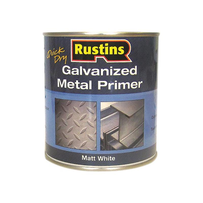 Rustins Galvanized Metal Primer 500ml Rustins - Town Tools