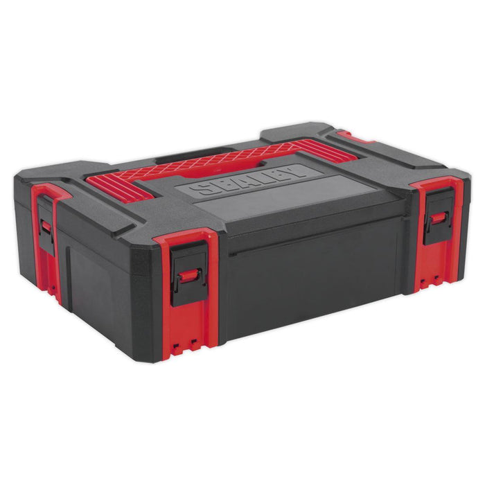 Sealey ABS Stackable Click Together Toolbox Small AP8130 Sealey - Town Tools 