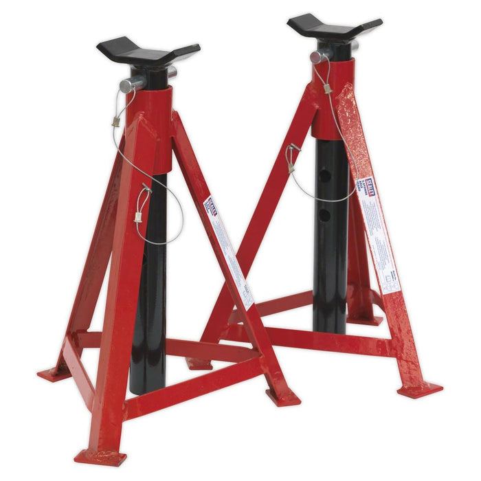 Sealey AXLe Stands (Pair) 2.5 Tonne Capacity per Stand Medium Height AS3000 Sealey - Town Tools 