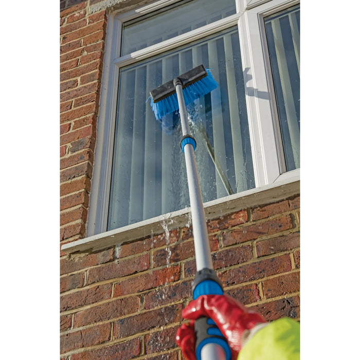 Draper Flow Through Telescopic Washing Brush, 3m - TWB3M