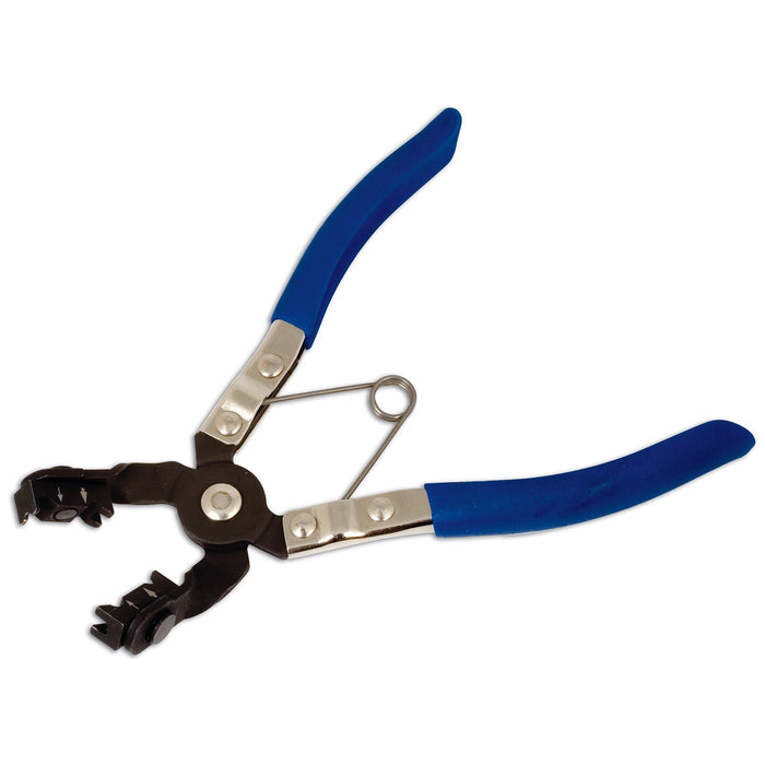 Laser Hose Clamp Pliers - Angled, Swivel Jaws 4231