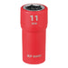 Draper XP1000 VDE Socket, 1/4" Sq. Dr., 11mm Draper - Town Tools