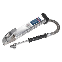Sealey Tyre Inflator Long Type with Twin Push-On Connector SA39