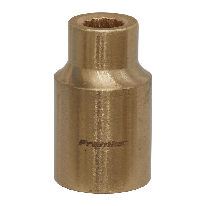 Sealey Socket 9mm 1/2"Sq Drive Non-Sparking WallDrive NS042 Sealey - Town Tools 