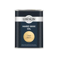 Liberon Hard Wax Oil Clear Matt 1 litre