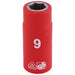 Draper Fully Insulated VDE Socket, 1/4" Sq. Dr., 9mm 31469 Draper - Town Tools 