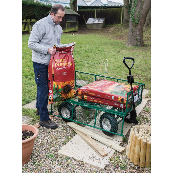 Draper Heavy Duty Steel Mesh Cart,450kg - GMC/450