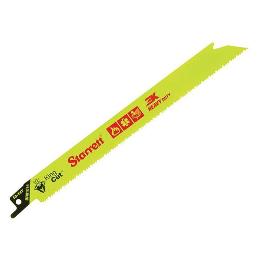 Starrett BR81014-5 Bi-Metal King Cut™ Demolition Blade 203mm 10-14 TPI (Pack 5) Starrett - Town Tools