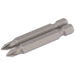 Draper PZ Type Insert Bit, 1/4" Hex, 50mm Long, No.1 (Pack of 2) 64227 Draper - Town Tools 