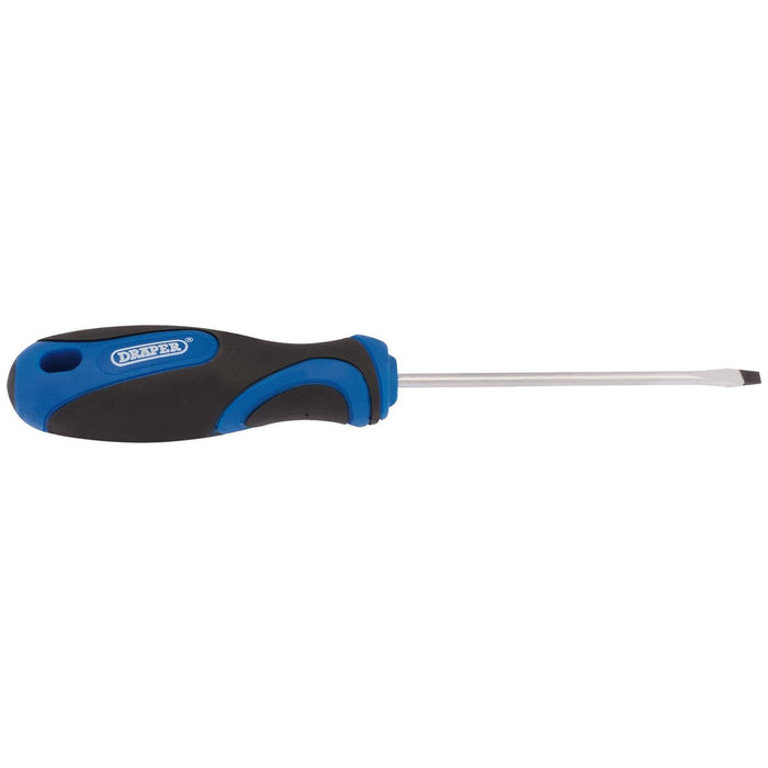 Draper Soft Grip Plain Slot Screwdriver, 3.2 x 75mm 48919 Draper - Town Tools 