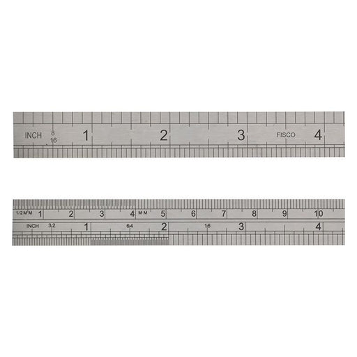 Fisco 706S Stainless Steel Rule 150mm / 6in Fisco - Town Tools