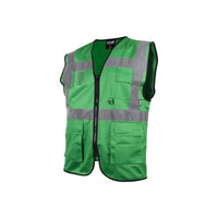 Scan Hi-Vis Utility Green Waistcoat - M (41in)