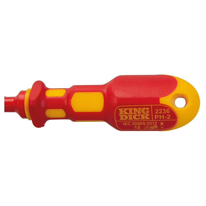 King Dick VDE Screwdriver PH 2 6 x 100mm King Dick - Town Tools 