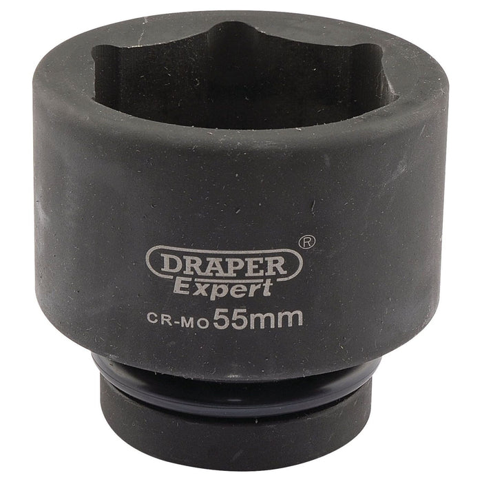 Draper Expert HI-TORQ 6 Point Impact Socket, 1" Sq. Dr., 55mm 05126 Draper - Town Tools 