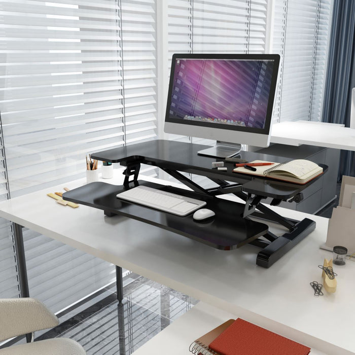 Dellonda 71cm Height-Adjustable Standing Desk Riser