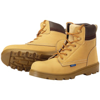 Draper Nubuck Style Safety Boots, Size 12, S1 P SRC - NUBSB