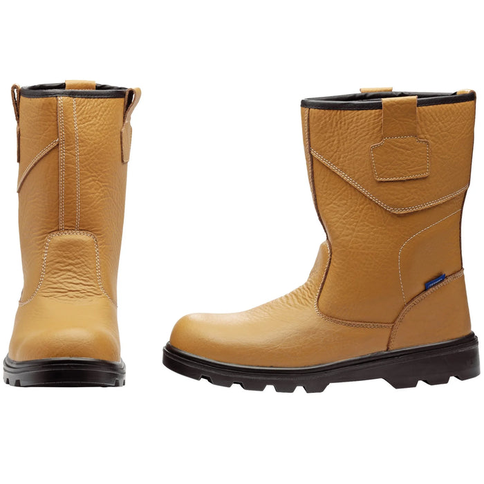 Draper Rigger Style Safety Boots, Size 12 - RIGSB