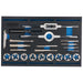 Combination Tap and Die Set - Metric and BSP in EVA Foam Insert Tray (22 Piece) Draper - Town Tools