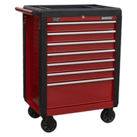 Sealey Rollcab 7 Drawer with Ball-Bearing Slides Red AP3407