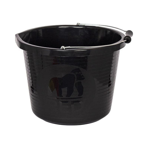 Red Gorilla Premium Bucket 14 litre (3 gallon) - Black Red Gorilla - Town Tools