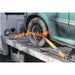 Sealey Car Transporter Ratchet Tie Down 50mm x 3m Steel Wheel Single 4500kg Brea Sealey - Town Tools 