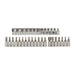 Silverline Socket Wrench Set 1/4" Drive Metric 38pce 38pce Silverline - Town Tools 