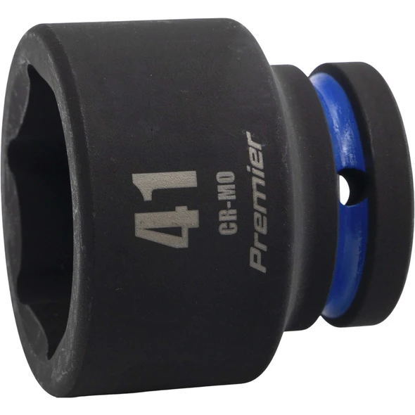 Sealey 3/4"Dr Impact Socket 41mm (Blue Coded Ring)