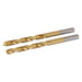 Silverline HSS Titanium-Coated Drill Bits 2pk 6.0mm Silverline - Town Tools 