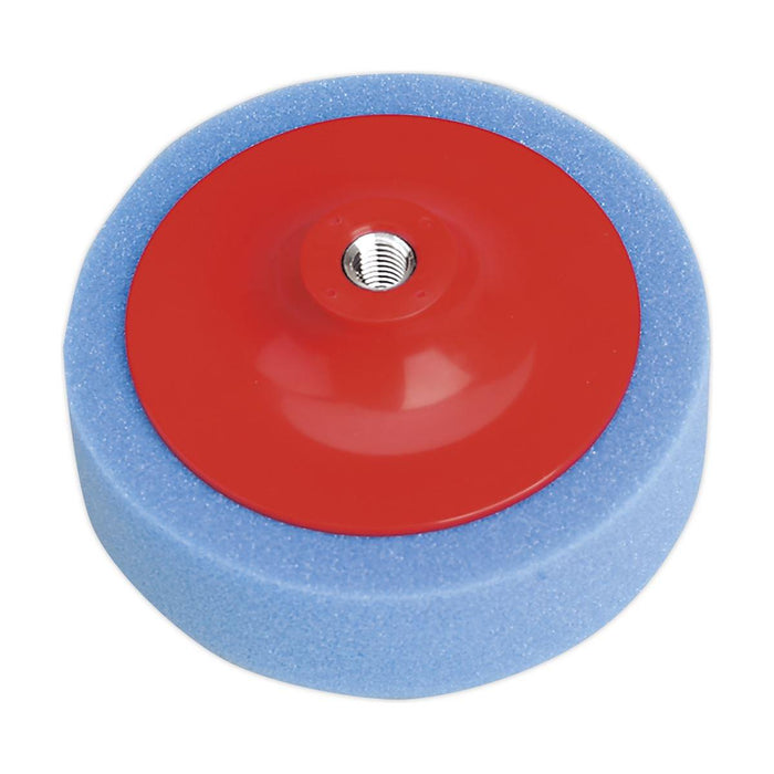 Sealey Buffing & Polishing Foam Head150 x 50mm M14 x 2mm Blue/Medium Sealey - Town Tools 