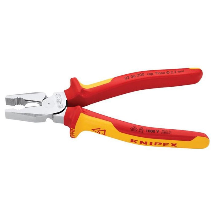 Knipex VDE High Leverage Combination Pliers 200mm Knipex - Town Tools