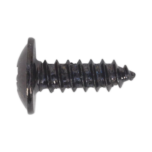 Sealey Self Tapping Screw 4.2 x 13mm Flanged Head Black Pozi Pack of 100 BST4213 Sealey - Town Tools 