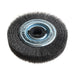 Lessmann Wheel Brush D200mm x W40-45 x 80 Bore Steel Wire 0.30 + Adaptors Set 4 +1 Lessmann - Town Tools