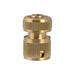 Faithfull Brass Female Water Stop Connector 12.5mm (1/2in) Faithfull - Town Tools