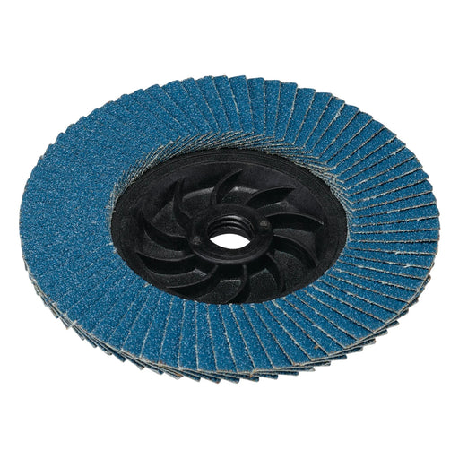 Draper Expert Zirconium Oxide Flap Disc, 115mm, M14, 60 Grit - EFDZ115 - image 1