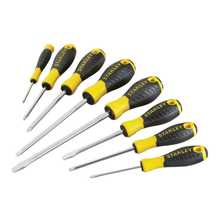 Stanley® Hand Tools 0-60-210 Essential Screwdriver Set, 8 Piece STANLEY® Hand Tools - Town Tools
