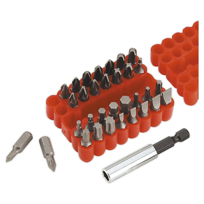 Sealey Gearless Ratchet Screwdriver Set 34pc AK6498 Sealey - Town Tools 